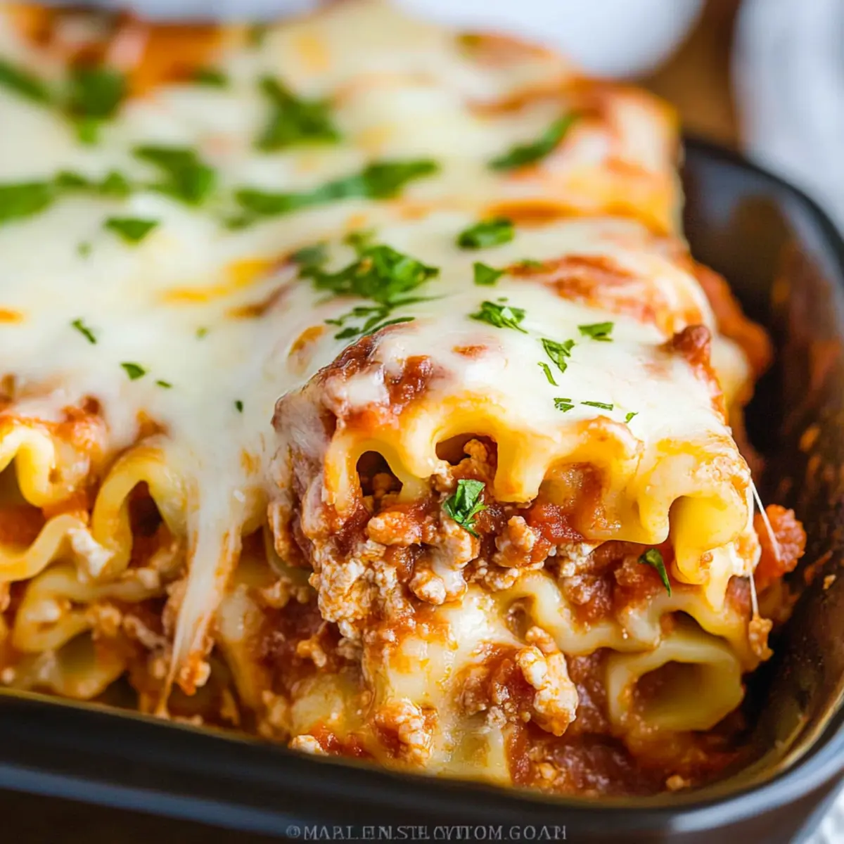 Easy Lasagna Roll-Ups With Cheesy Beef and Marinara