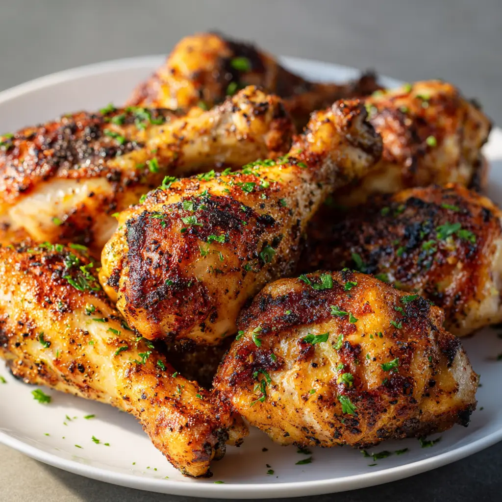 Oven-Baked Chicken Drumsticks with Crispy Skin